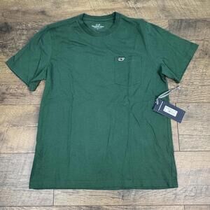 Vineyard Vines Boys’ Green Pocket T-Shirt,‎ Size 16 (Boy's Large)